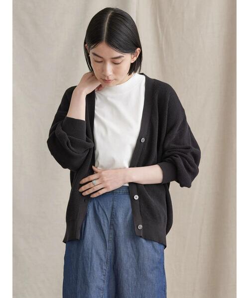 セール】片畔ニットショートカーディガン（カーディガン/ボレロ