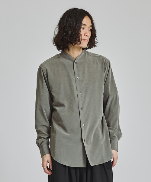 rainmaker 枯山水シャツ　ショールカラー4(46) rainmaker 枯山水シャツ ショールカラー4(46)