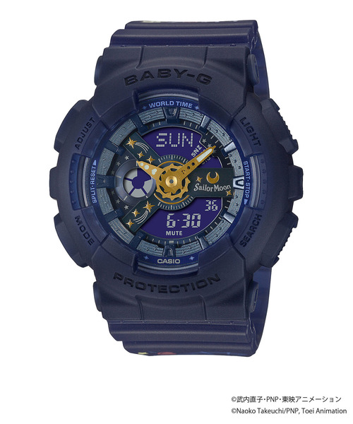 BABY-G/ベイビージー 腕時計 セーラームーンコラボレーションモデル BA-X110XSM-2AJR