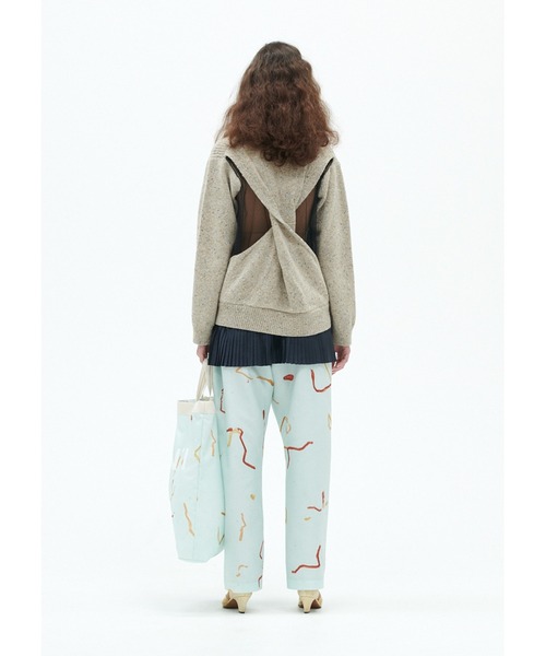 ニット セーター PONTI Mesh knitting Pullover PO1Q002-C：ニット レディース PONTI Mesh knitting Pullover PO1Q002-C：ニット（ニット