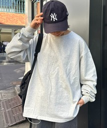 CIAOPANIC TYPY | 【ユニセックス】ビッグシルエットクルーネックスウェットロンTee(Tシャツ/カットソー)