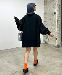 CIAOPANIC TYPY | 【ユニセックス】ビッグシルエットクルーネックスウェットロンTee(Tシャツ/カットソー)