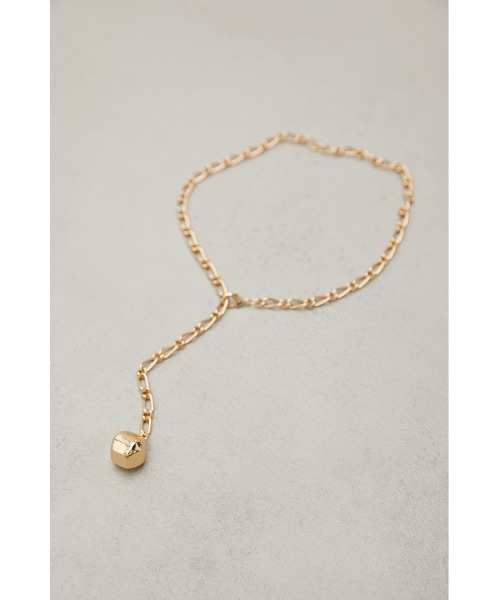 crie conforto(クリーコンフォルト)の「フォームドボールラリエット(ネックレス・レディース・シルバー/ゴールド・FREE)」の1枚目の写真