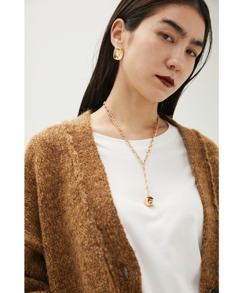 crie conforto(クリーコンフォルト)の「フォームドボールラリエット(ネックレス・レディース・シルバー/ゴールド・FREE)」の6枚目の写真