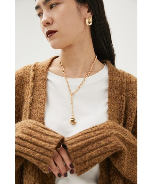 crie conforto(クリーコンフォルト)の「フォームドボールラリエット(ネックレス・レディース・シルバー/ゴールド・FREE)」の8枚目の写真