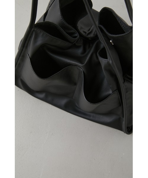 AZUL by moussy（アズールバイマウジー）の「BIG TOTE BAG/ビッグトートバッグ（トートバッグ・レディース・ブラック/マジェンタ/ライトベージュ/ボルドー・FREE）」の7枚目の写真