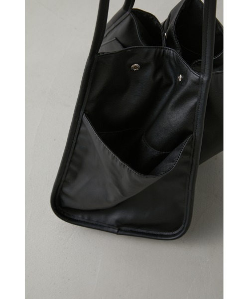 AZUL by moussy（アズールバイマウジー）の「BIG TOTE BAG/ビッグトートバッグ（トートバッグ・レディース・ブラック/マジェンタ/ライトベージュ/ボルドー・FREE）」の8枚目の写真