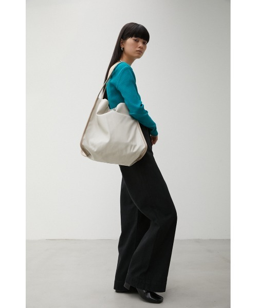 AZUL by moussy（アズールバイマウジー）の「BIG TOTE BAG/ビッグトートバッグ（トートバッグ・レディース・ブラック/マジェンタ/ライトベージュ/ボルドー・FREE）」の20枚目の写真