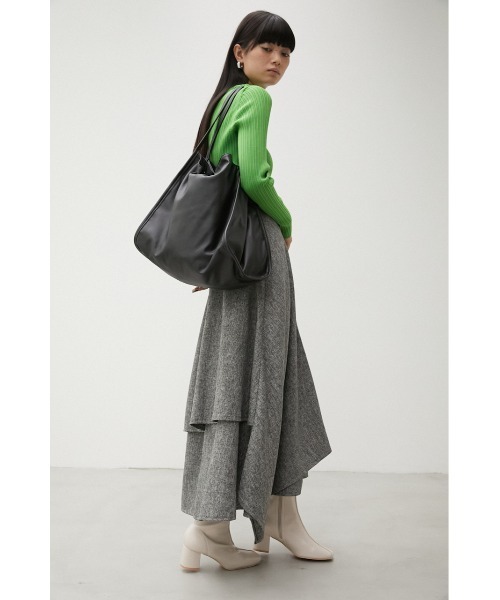 AZUL by moussy（アズールバイマウジー）の「BIG TOTE BAG/ビッグトートバッグ（トートバッグ・レディース・ブラック/マジェンタ/ライトベージュ/ボルドー・FREE）」の11枚目の写真