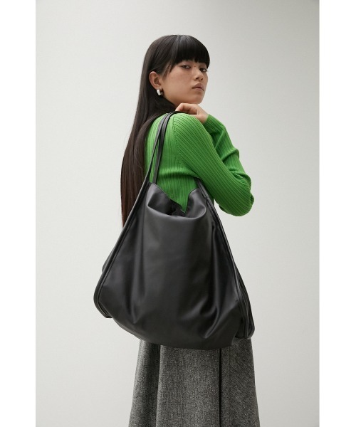 AZUL by moussy（アズールバイマウジー）の「BIG TOTE BAG/ビッグトートバッグ（トートバッグ・レディース・ブラック/マジェンタ/ライトベージュ/ボルドー・FREE）」の13枚目の写真