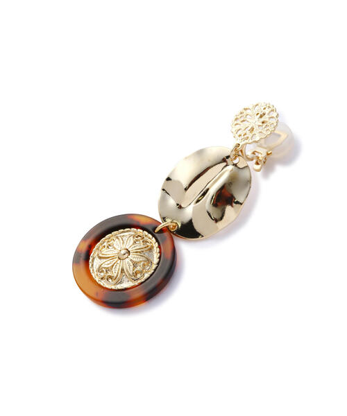 JILL STUART（ジルスチュアート）の「◆アマンダイヤリング（イヤリング・レディース・ゴールド・ﾌﾘ-）」の4枚目の写真