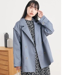 2WAY ショートトレンチコート