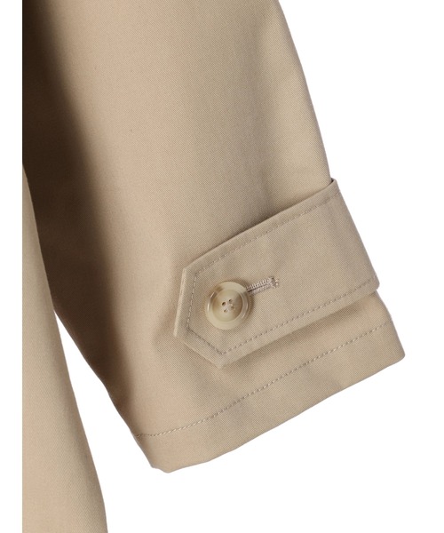 earth music&ecology(アースミュージックアンドエコロジー)の「2WAY ショートトレンチコート(トレンチコート・レディース・ベージュ/ブルー・FREE)」の18枚目の写真