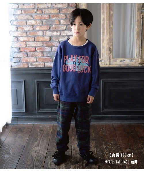 RUGGEDWORKS（ラゲッドワークス）の「《made in Japan》PRINT　SWEAT（スウェット・キッズ・グリーン/ゴールド/キナリ/ダークブルー・01/02/03/04）」の18枚目の写真