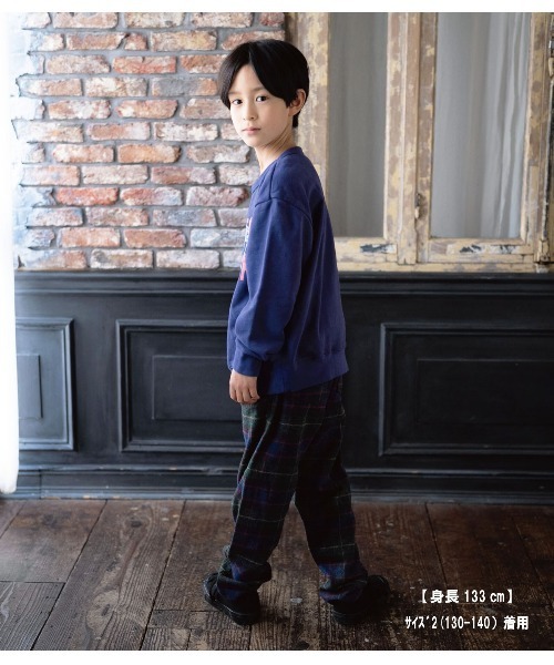 RUGGEDWORKS（ラゲッドワークス）の「《made in Japan》PRINT　SWEAT（スウェット・キッズ・グリーン/ゴールド/キナリ/ダークブルー・01/02/03/04）」の19枚目の写真