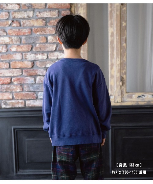 RUGGEDWORKS（ラゲッドワークス）の「《made in Japan》PRINT　SWEAT（スウェット・キッズ・グリーン/ゴールド/キナリ/ダークブルー・01/02/03/04）」の20枚目の写真