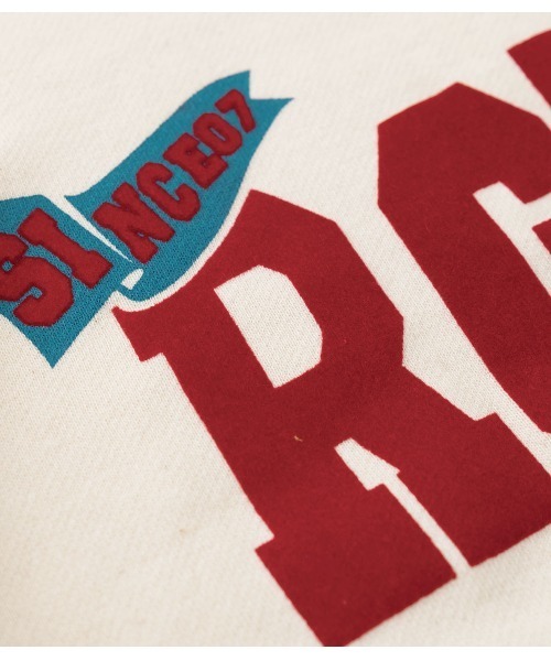 RUGGEDWORKS（ラゲッドワークス）の「《made in Japan》PRINT　SWEAT（スウェット・キッズ・グリーン/ゴールド/キナリ/ダークブルー・01/02/03/04）」の11枚目の写真