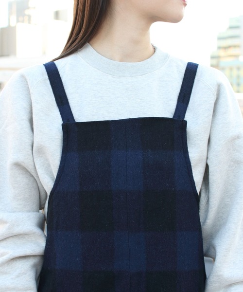 SMITH'S(スミス)の「SMITH'S/スミス ポーレットジャンパードレス PAULLET JUMPER DRESS 2575-0150(ジャンパースカート・レディース・ネイビー/ブラウン・S)」の16枚目の写真