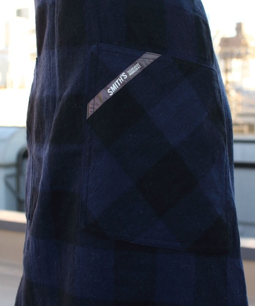 SMITH'S(スミス)の「SMITH'S/スミス ポーレットジャンパードレス PAULLET JUMPER DRESS 2575-0150(ジャンパースカート・レディース・ネイビー/ブラウン・S)」の17枚目の写真