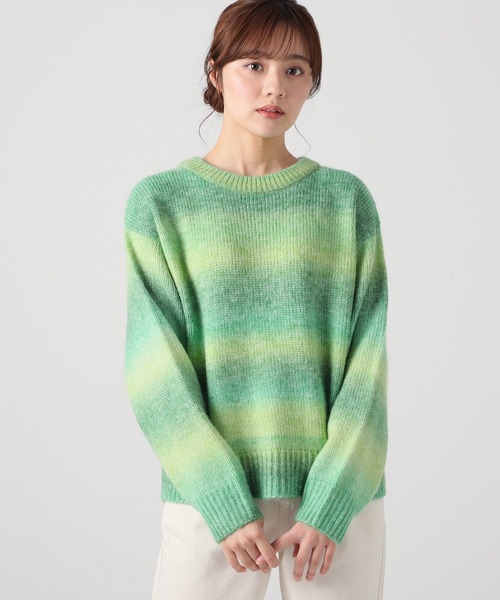 Honeys（ハニーズ）の「グラデーションニット（ニット/セーター）」 - WEAR