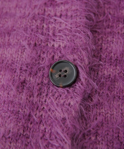 n'OrLABEL（ノアールレーベル）の「【廃盤】『シャギーグラデーションニットカーディガン』（カーディガン/ボレロ・レディース・パープル/ブルーグリーン・FREE）」の22枚目の写真