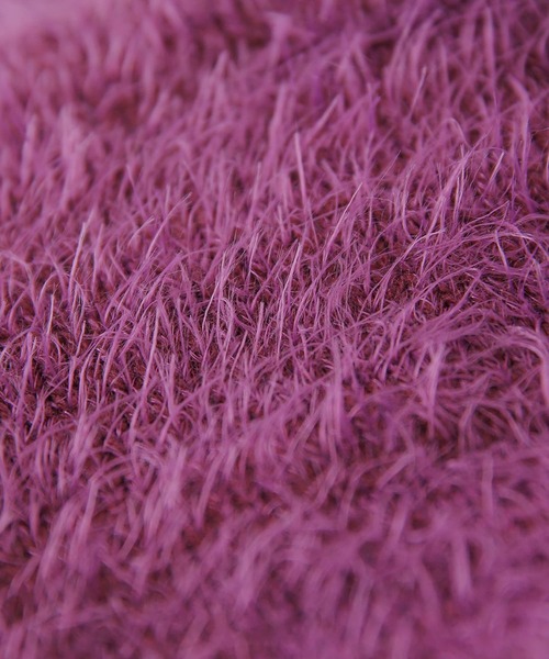 n'OrLABEL（ノアールレーベル）の「【廃盤】『シャギーグラデーションニットカーディガン』（カーディガン/ボレロ・レディース・パープル/ブルーグリーン・FREE）」の18枚目の写真