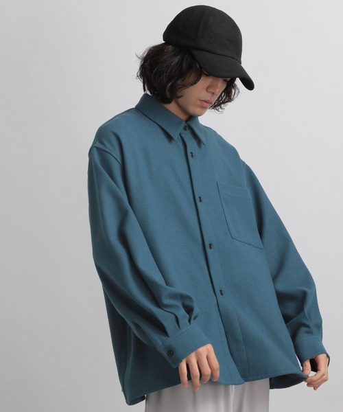 HARE（ハレ）の「ソフトウーリーテックシャツ(HARE)（シャツ/ブラウス