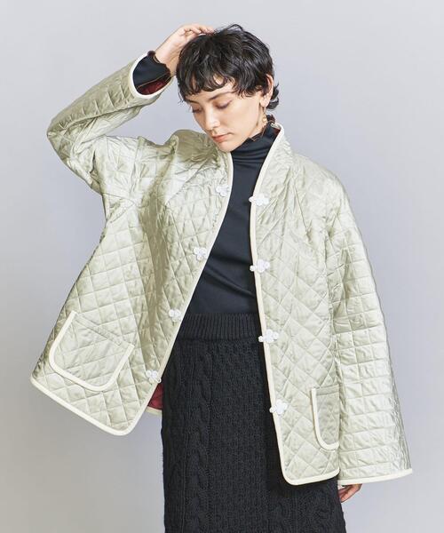 dahl'ia（ダリア）の「＜dahl'ia＞キルティング チャイナジャケット