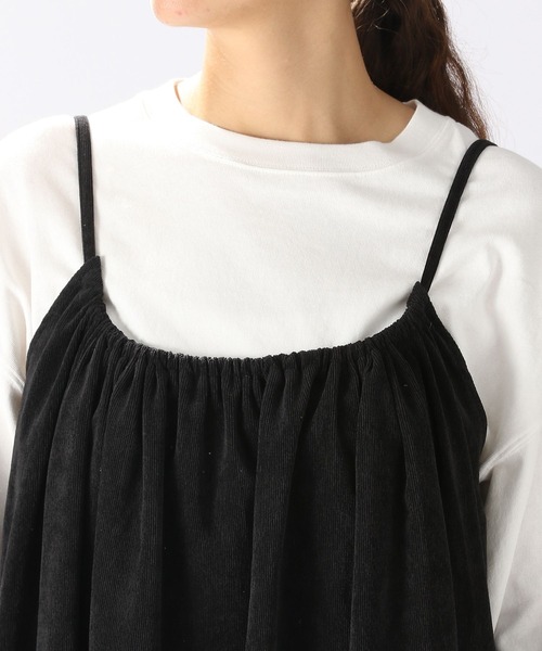 niko and...(ニコアンド)の「マルチWAYコールキャミワンピース(ワンピース・レディース・グリーン/ブラック・FREE)」の7枚目の写真