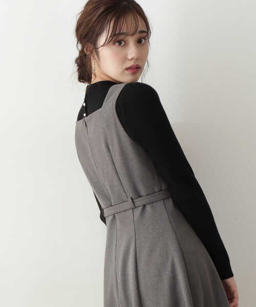 PROPORTION BODY DRESSING ノースリーブ ニット パール Amazon | [プロポーションボディドレッシング] セーター パール