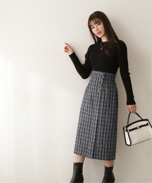 プロポーションボディドレッシング　パールデザインニット PROPORTION BODY DRESSING（プロポーションボディドレッシング