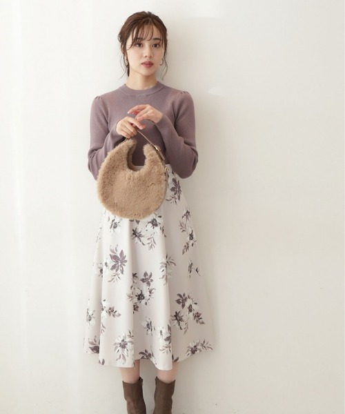 PROPORTION BODY DRESSING（プロポーションボディドレッシング）の「パールデザインニット / 1213170107（ニット/セーター・レディース・オフホワイト/ブラウン/ブラック・SMALL/MEDIUM）」の17枚目の写真