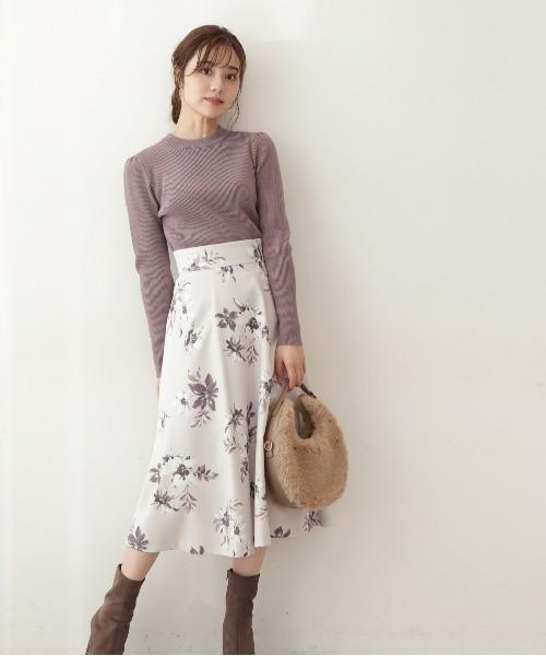 PROPORTION BODY DRESSING（プロポーションボディドレッシング）の「パールデザインニット / 1213170107（ニット/セーター・レディース・オフホワイト/ブラウン/ブラック・SMALL/MEDIUM）」の7枚目の写真