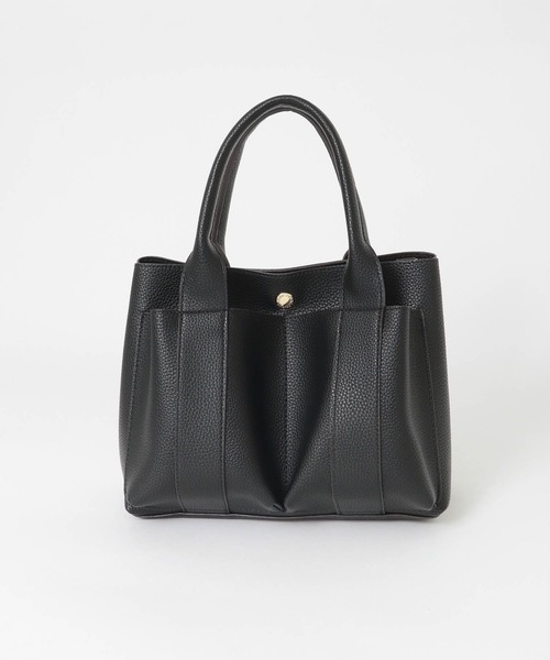 RODE SKO(ロデスコ)の「プチダブルポケットトートバッグ(トートバッグ・レディース・ブラック/カーキ/グレー系その他/ホワイト系その他/オレンジ・ONE)」の20枚目の写真