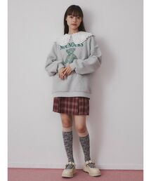 merry jenny | チェックプリーツミニスカート(スカート)