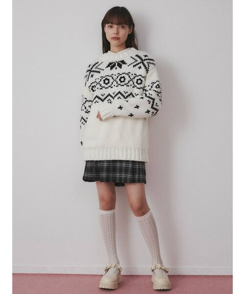 merry jenny(メリージェニー)の「チェックプリーツミニスカート(スカート・レディース・ブラウン/レッド/ブラック・FREE)」の20枚目の写真