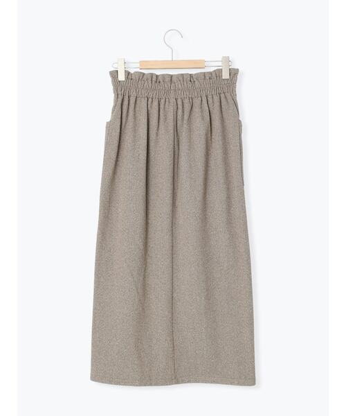 Samansa Mos2 blue（サマンサモスモスブルー）の「柄アソートナロースカート(セットアップ可)（スカート・レディース・モカ/ブラウン/ブラック・ﾌﾘ-）」の9枚目の写真