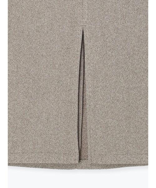 Samansa Mos2 blue（サマンサモスモスブルー）の「柄アソートナロースカート(セットアップ可)（スカート・レディース・モカ/ブラウン/ブラック・ﾌﾘ-）」の6枚目の写真