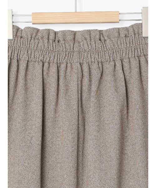 Samansa Mos2 blue（サマンサモスモスブルー）の「柄アソートナロースカート(セットアップ可)（スカート・レディース・モカ/ブラウン/ブラック・ﾌﾘ-）」の5枚目の写真