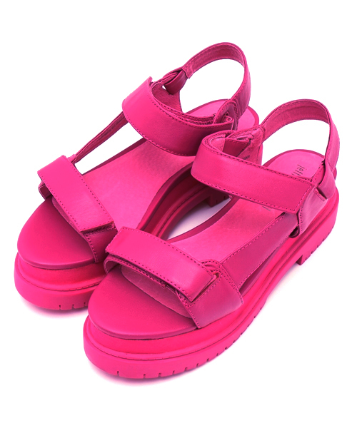 Jeffrey Campbell（ジェフリーキャンベル）の「マジックテープ厚底サンダル（サンダル・レディース・ホワイト/ブラック/ライトブルー/ピンク・38/36/37/39/35）」の14枚目の写真