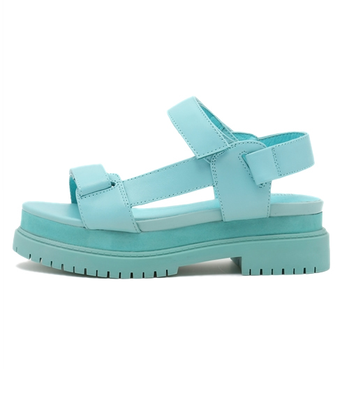 Jeffrey Campbell（ジェフリーキャンベル）の「マジックテープ厚底サンダル（サンダル・レディース・ホワイト/ブラック/ライトブルー/ピンク・38/36/37/39/35）」の5枚目の写真