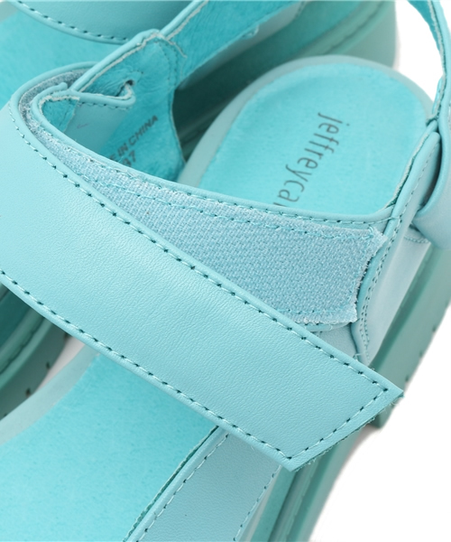Jeffrey Campbell（ジェフリーキャンベル）の「マジックテープ厚底サンダル（サンダル・レディース・ホワイト/ブラック/ライトブルー/ピンク・38/36/37/39/35）」の9枚目の写真