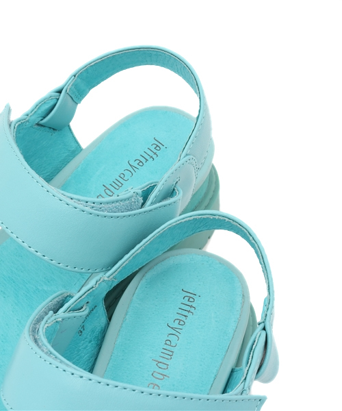 Jeffrey Campbell（ジェフリーキャンベル）の「マジックテープ厚底サンダル（サンダル・レディース・ホワイト/ブラック/ライトブルー/ピンク・38/36/37/39/35）」の10枚目の写真