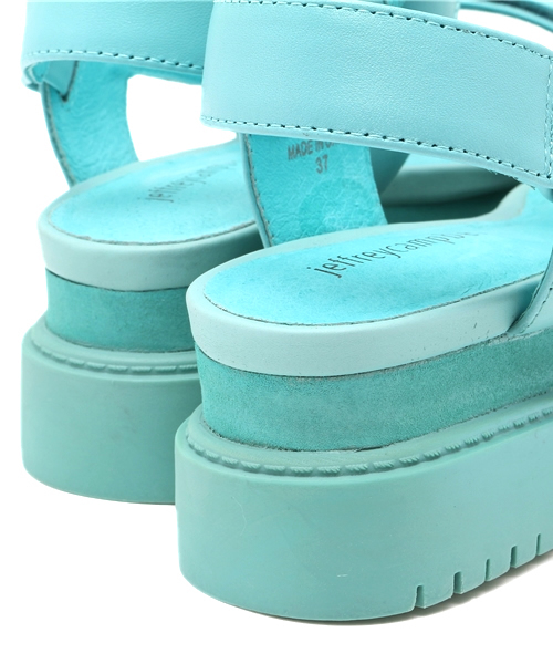 Jeffrey Campbell（ジェフリーキャンベル）の「マジックテープ厚底サンダル（サンダル・レディース・ホワイト/ブラック/ライトブルー/ピンク・38/36/37/39/35）」の11枚目の写真