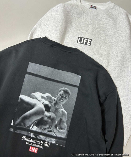 SCREEN STARS（スクリーンスターズ）の「GA×LIFE 裏起毛SWEAT（スウェット・メンズ・ホワイト/ブラック/ホワイト系2/ブラック系2・FREE）」の4枚目の写真