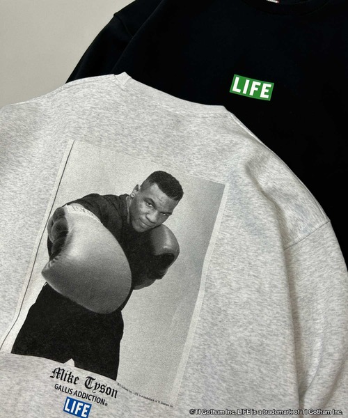 SCREEN STARS（スクリーンスターズ）の「GA×LIFE 裏起毛SWEAT（スウェット・メンズ・ホワイト/ブラック/ホワイト系2/ブラック系2・FREE）」の2枚目の写真