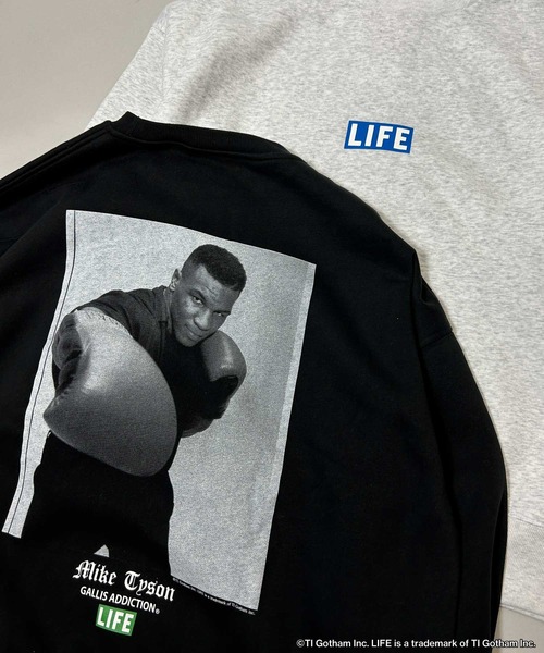 SCREEN STARS（スクリーンスターズ）の「GA×LIFE 裏起毛SWEAT（スウェット・メンズ・ホワイト/ブラック/ホワイト系2/ブラック系2・FREE）」の3枚目の写真