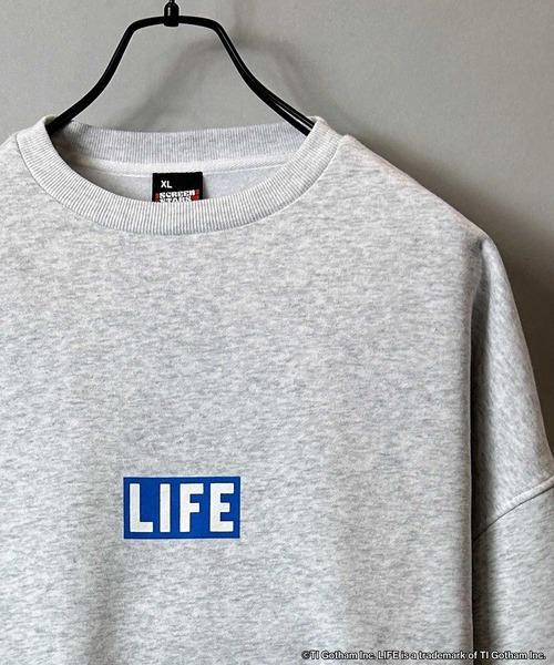 SCREEN STARS（スクリーンスターズ）の「GA×LIFE 裏起毛SWEAT（スウェット・メンズ・ホワイト/ブラック/ホワイト系2/ブラック系2・FREE）」の7枚目の写真