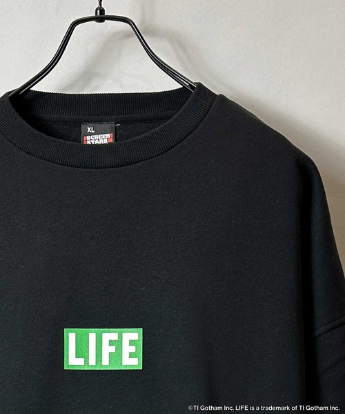 SCREEN STARS（スクリーンスターズ）の「GA×LIFE 裏起毛SWEAT（スウェット・メンズ・ホワイト/ブラック/ホワイト系2/ブラック系2・FREE）」の9枚目の写真