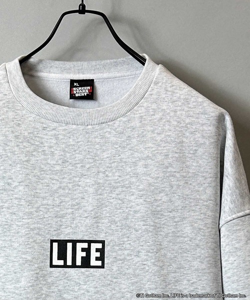 SCREEN STARS（スクリーンスターズ）の「GA×LIFE 裏起毛SWEAT（スウェット・メンズ・ホワイト/ブラック/ホワイト系2/ブラック系2・FREE）」の12枚目の写真